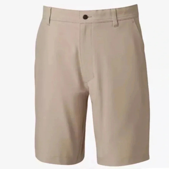 Footjoy FJ Golf 10”‎ Shorts Beige Stretch Pro Dry Performance Men’s 38 (1316) - Picture 1 of 7